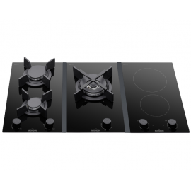 MONDIN VDJ903BNEV (VD301VEEL+VD302VNEC+VM29CHH) Μικτή Εστία 3 Εστίες Αερίου + 2 Κεραμικές